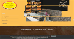 Desktop Screenshot of lamaderapastelerias.com